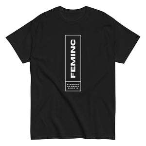 Black Bold Logo Text Graphic T-Shirt