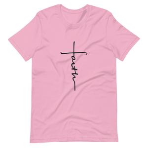 Faith font Short-Sleeve Unisex T-Shirt