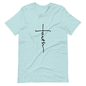 Faith font Short-Sleeve Unisex T-Shirt