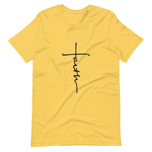 Faith font Short-Sleeve Unisex T-Shirt