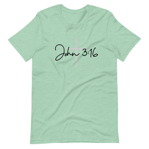John 3:16 Short-Sleeve Unisex T-Shirt