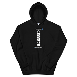 Blessed Hooded Sweatshirt (WHITE TEXT)