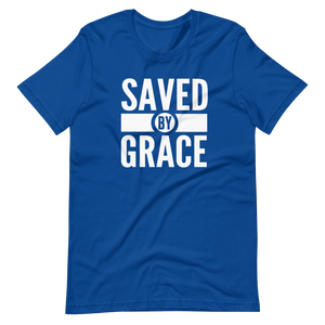 Saved By Grace Short-Sleeve Unisex T-Shirt