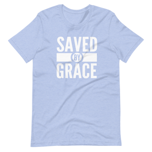 Saved By Grace Short-Sleeve Unisex T-Shirt